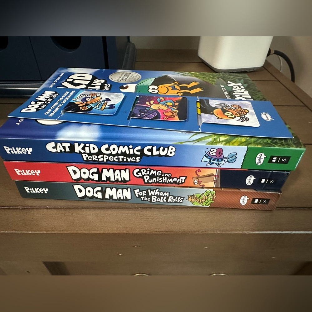Set of 3 books plus bookmarks